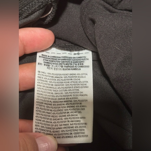 Vans Black and White Athletic Shorts - Picture 8 of 8